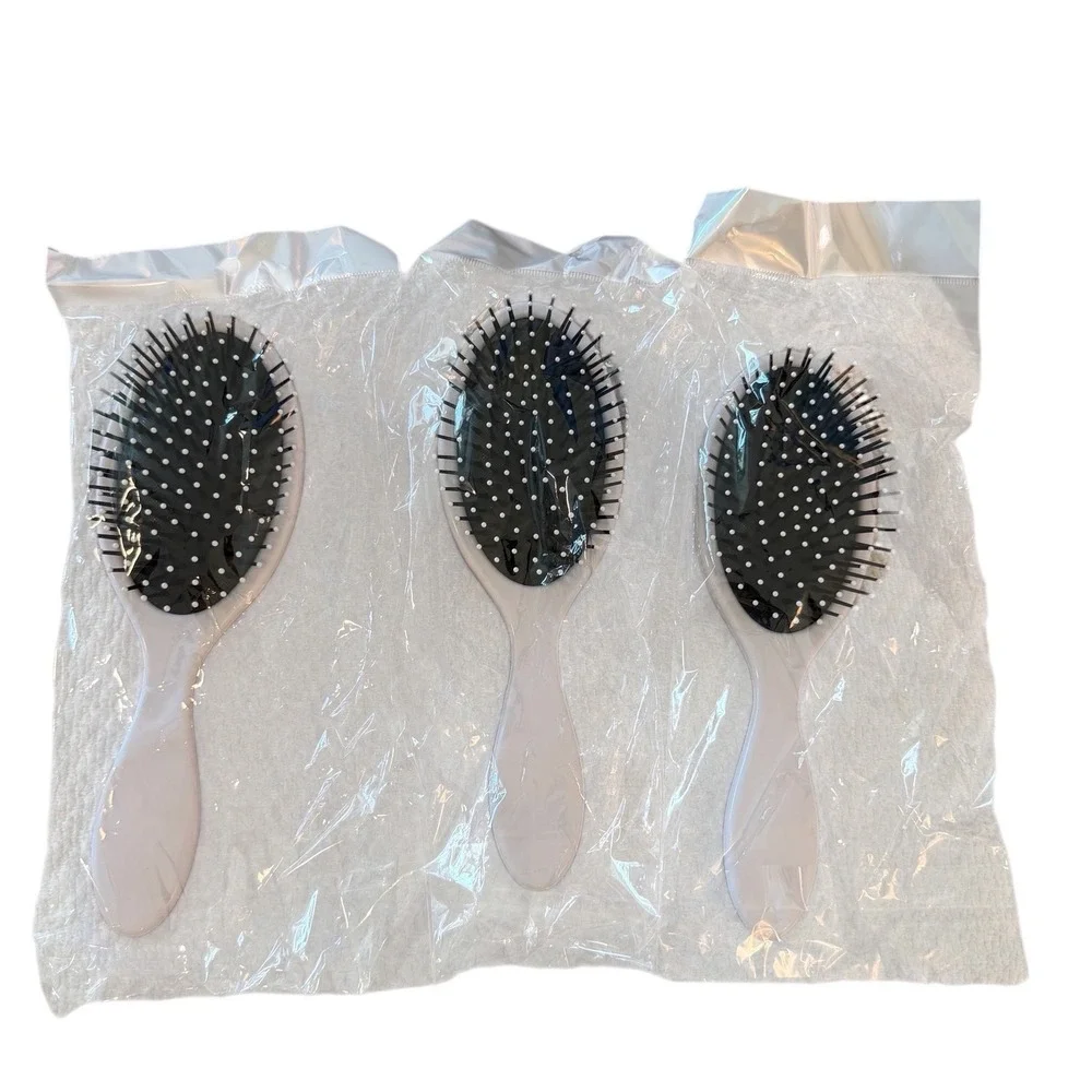 Lot of 3 Spider Web Hair‎ Brush Detanglers Kids Bundle